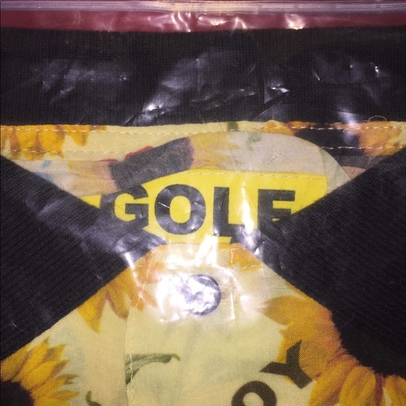 Flower Boy rayon button up!!!🐝🐝🐝🐝🐝🐝🐝🐝🐝🐝 - Picture 3 of 4